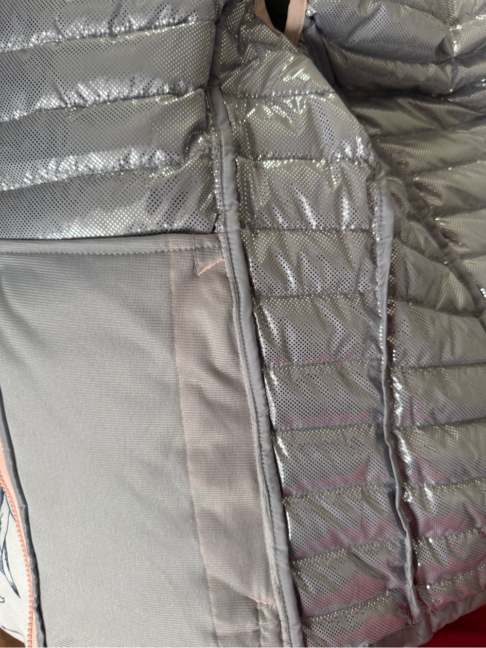 Columbia Peach Quilted Packable Puffer Vest - Picture 6 of 8